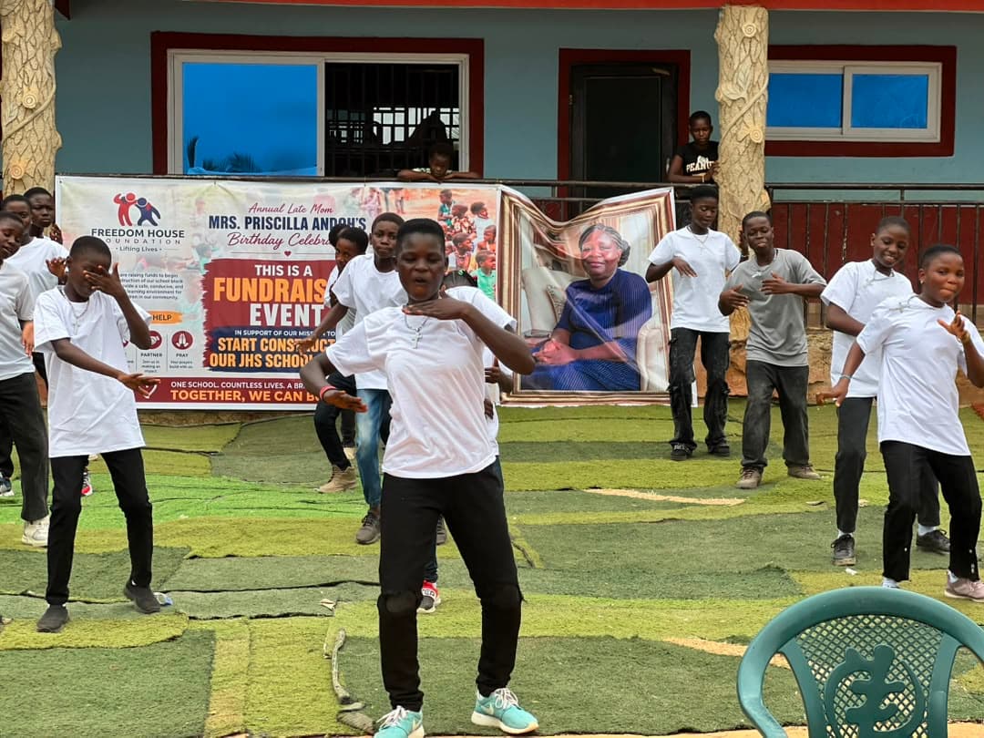 ABCD Academy dancers at the JHS building fundraiser event