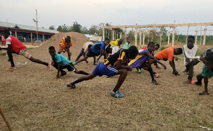 Freedom Soccer Academy training