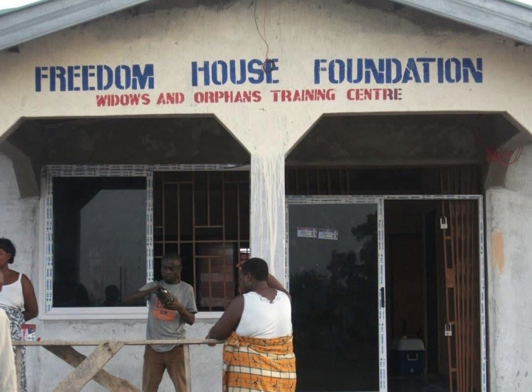The foundation's Widows and Orphans Training Centre