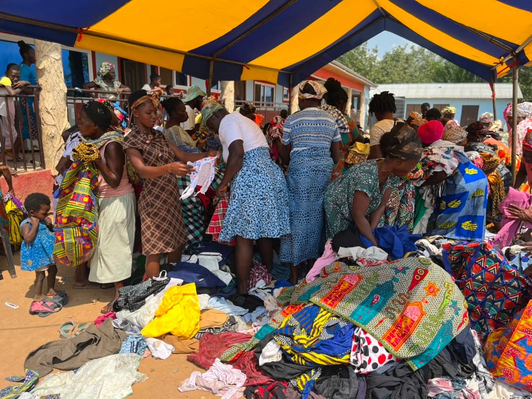 Annual Clothes Giveaway for Widows Under Freedom Vocational Training Institute